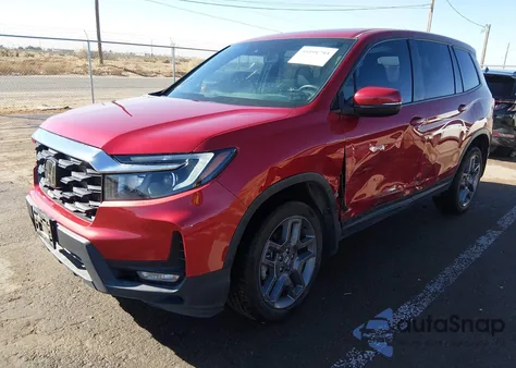 2023 Honda Passport Awd Ex-L from USA, damaged, VIN 5FNYF8H56PB011905